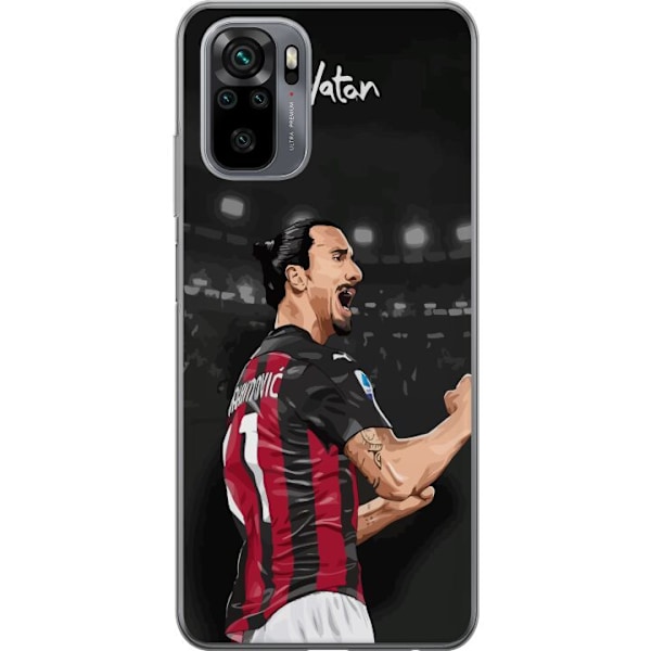 Xiaomi Redmi Note 10S Läpinäkyvä kuori Zlatan