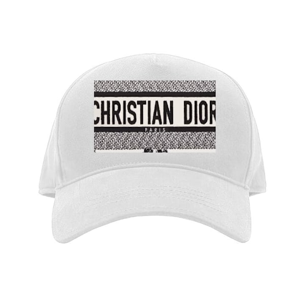 Lippis Lapsille | Mukava Säädettävä Lasten Lippis Christian Dior valkoinen Lapsi