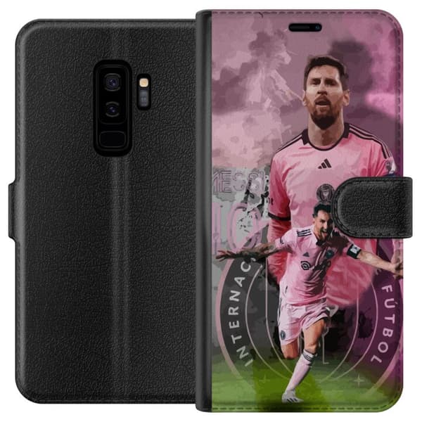 Kompatibelt Plånboksfodral till Samsung Galaxy S9+ Messi