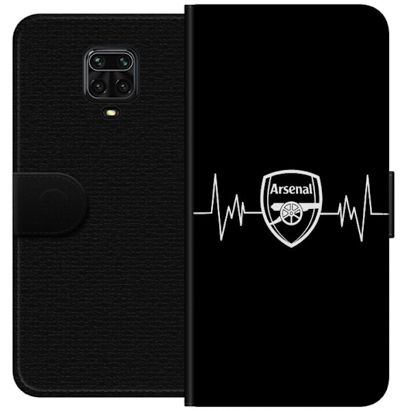 Xiaomi Redmi Note 9 Pro Plånboksfodral Arsenal