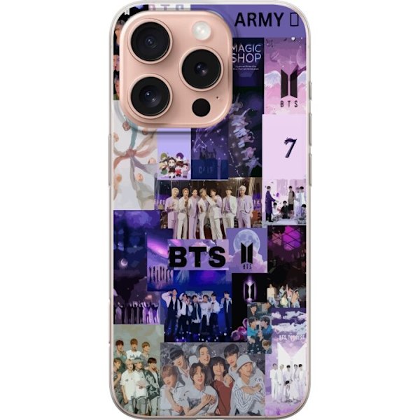 Apple iPhone 16 Pro Läpinäkyvä kuori BTS
