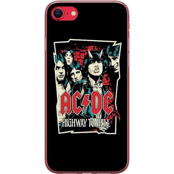 Apple iPhone 16e Gennemsigtig cover AC/DC