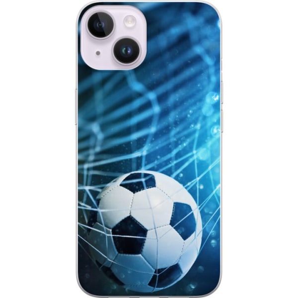 Apple iPhone 14 Gjennomsiktig deksel Fotball