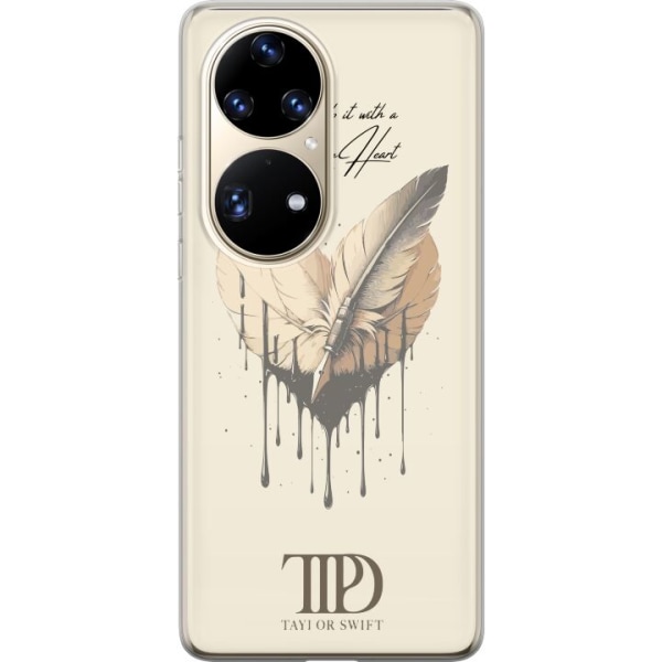 Huawei P50 Pro Gennemsigtig cover Taylor Swift