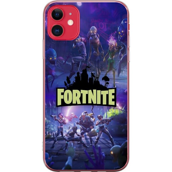 Apple iPhone 11 Gjennomsiktig deksel Fortnite