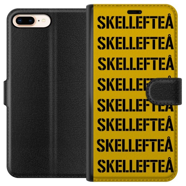Apple iPhone 7 Plus Plånboksfodral Skellefteå SM GULD