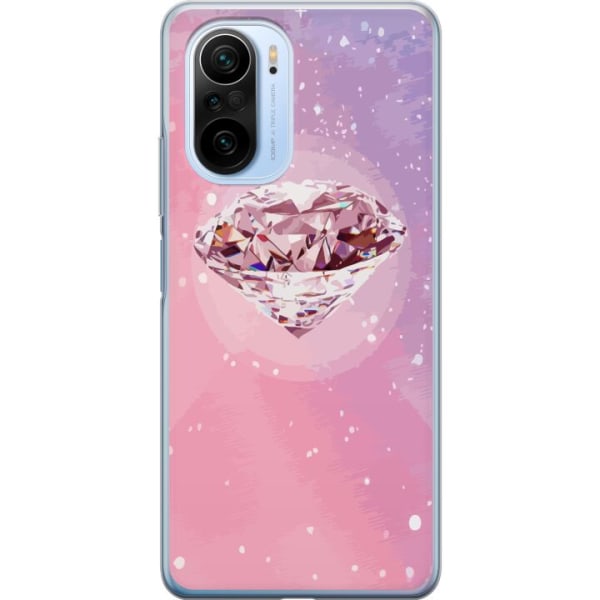 Xiaomi Mi 11i Gjennomsiktig deksel Glitter Diamant