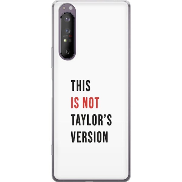 Sony Xperia 1 II Läpinäkyvä kuori Taylor