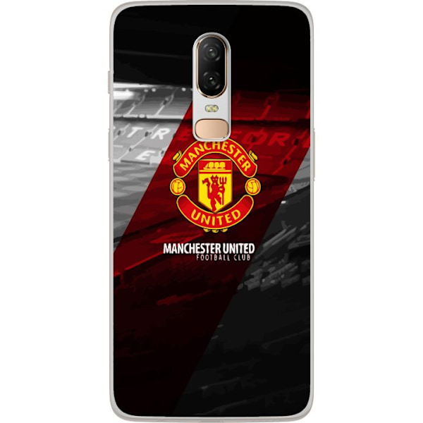 OnePlus 6 Genomskinligt Skal Manchester United FC