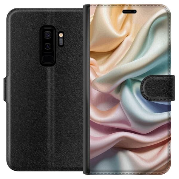 Kompatibel Tegnebogsetui til Samsung Galaxy S9+ Silke