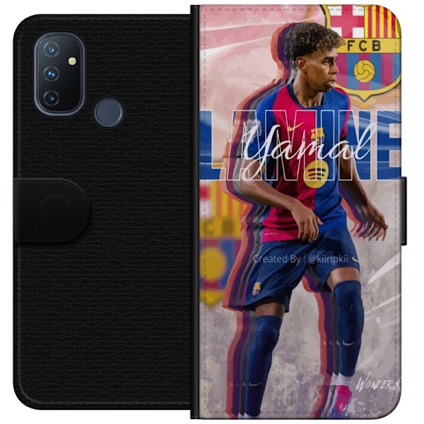 OnePlus Nord N100 Lommeboketui Lamine Yamal FCB