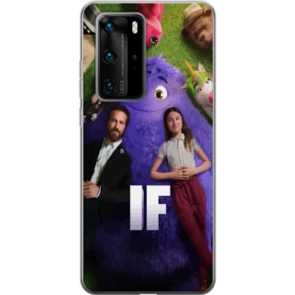 Huawei P40 Pro Läpinäkyvä kuori IF: Låtsaskompisar
