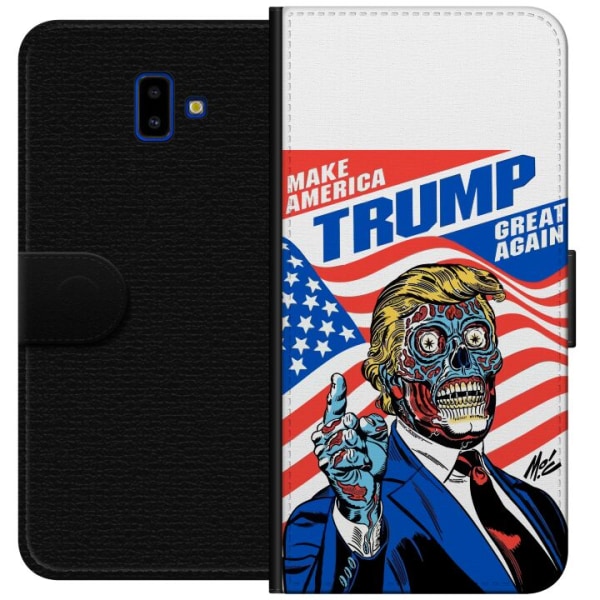 Samsung Galaxy J6+ Lompakkokotelo  Trump
