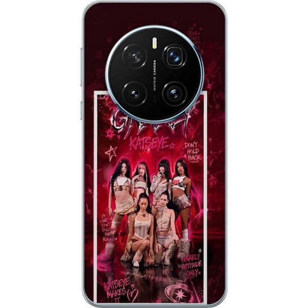 Kompatibelt Mobildeksel til Honor Magic7 Pro KATSEYE rosa