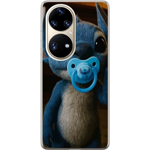 Huawei P50 Pro Läpinäkyvä kuori Stitch & Napp - vauvateema söpöllä hahmolla