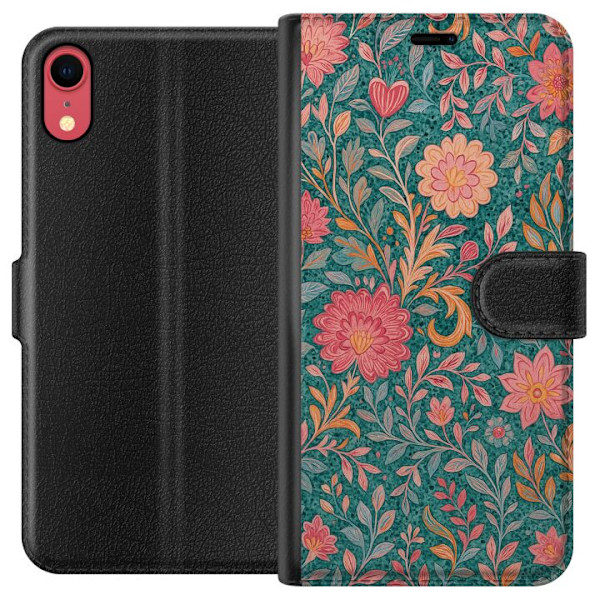 Apple iPhone XR Plånboksfodral Floral Dream