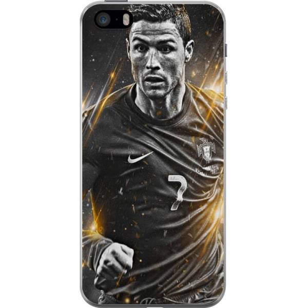 Apple iPhone 5s Genomskinligt Skal Cristiano Ronaldo