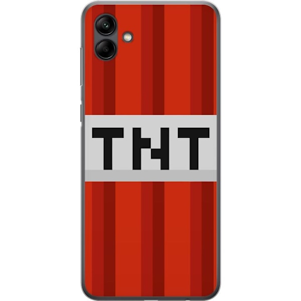 Samsung Galaxy A05 Läpinäkyvä kuori Minecraft TNT