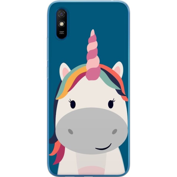 Xiaomi Redmi 9AT Genomskinligt Skal Enhörning / Unicorn