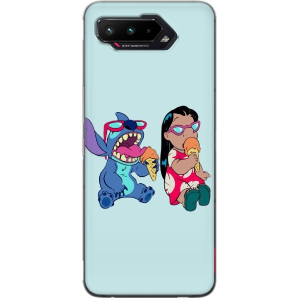 Asus ROG Phone 5 Genomskinligt Skal Lilo & Stitch