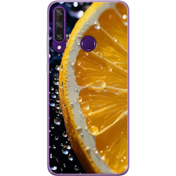 Huawei Y6p Gennemsigtig cover Appelsin