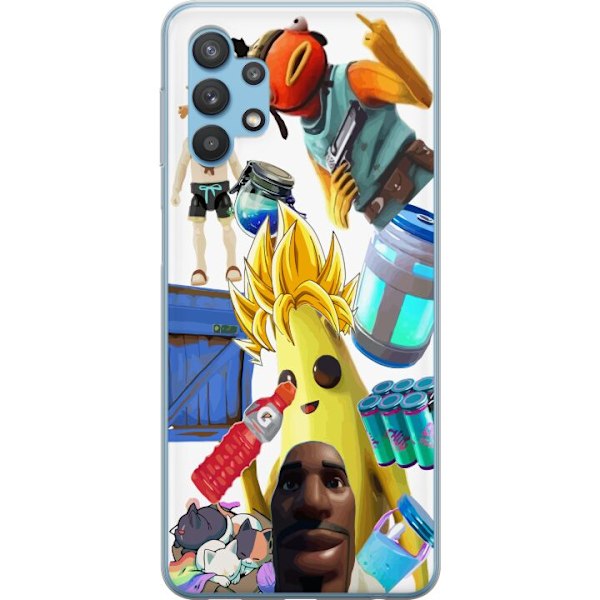 Samsung Galaxy A32 5G Gennemsigtig cover Fortnite