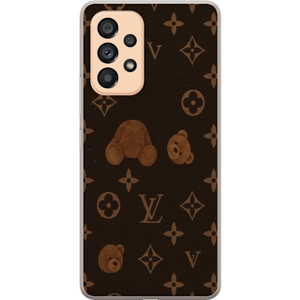 Samsung Galaxy A53 5G Läpinäkyvä kuori Plush Luxe