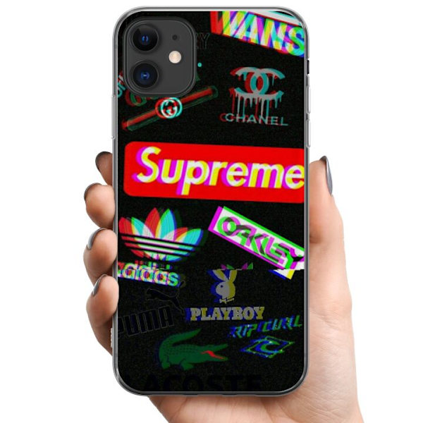 Apple iPhone 11 TPU Mobilskal 3D