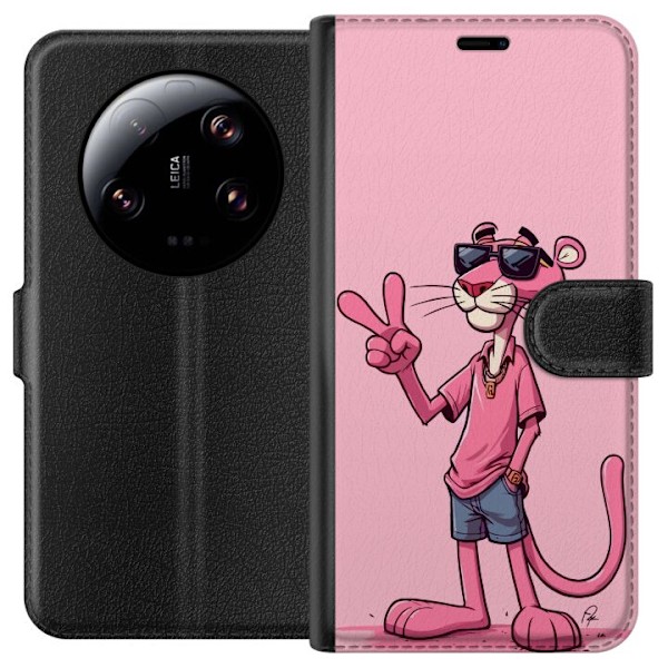 Xiaomi 13 Ultra Lommeboketui Pink Panter Peace