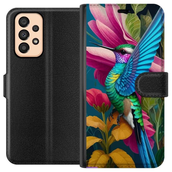 Kompatibelt Plånboksfodral till Samsung Galaxy A33 5G Kolibri