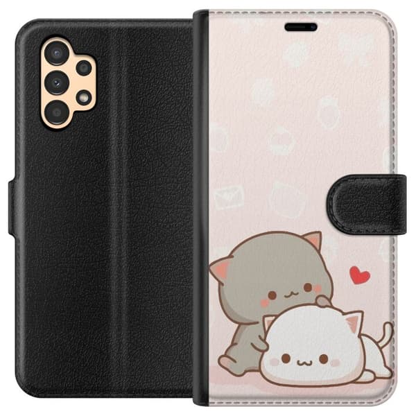 Kompatibelt Plånboksfodral till Samsung Galaxy A13 Kawaii