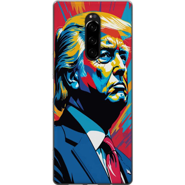 Sony Xperia 1 Läpinäkyvä kuori Trump