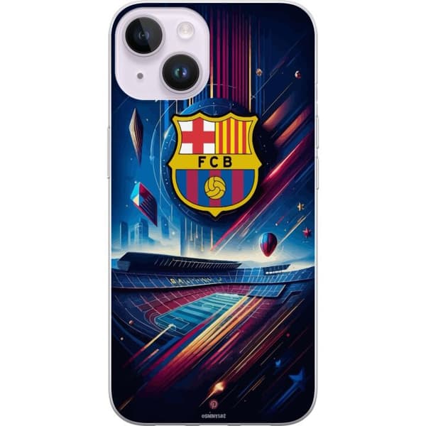 Kompatibelt Mobilskal till Apple iPhone 14 FC Barcelona
