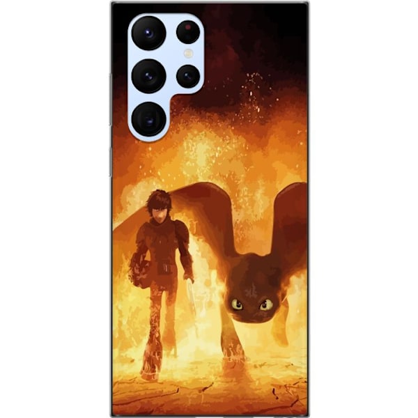 Samsung Galaxy S22 Ultra 5G Gennemsigtig cover Drage Træner