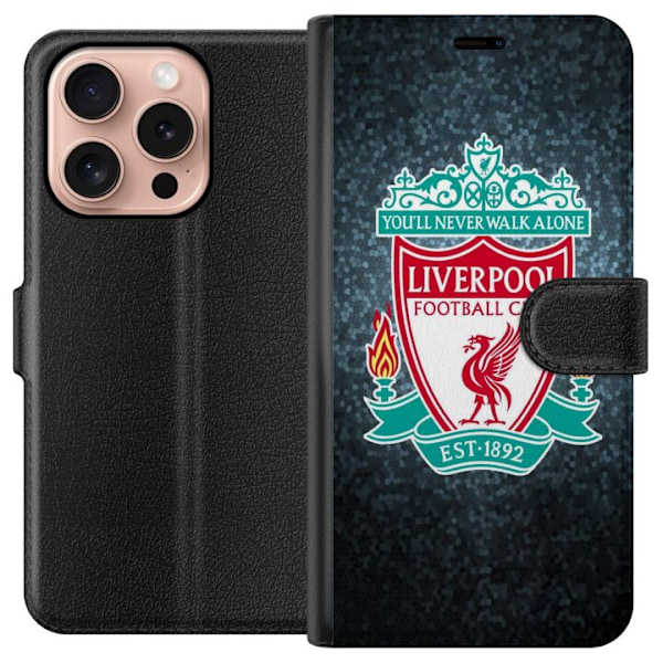 Apple iPhone 16 Pro Tegnebogsetui Liverpool Football Club