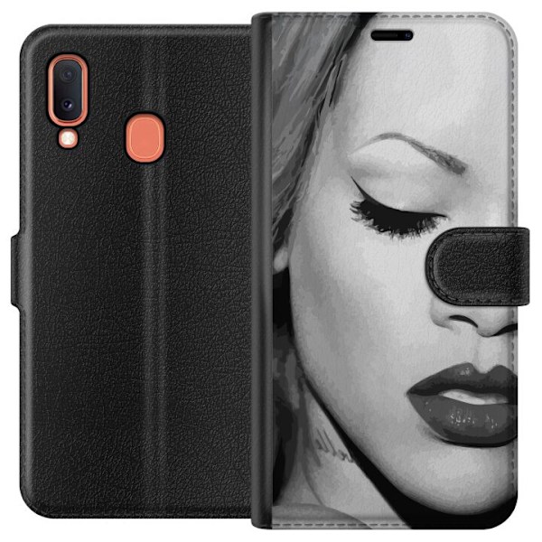 Samsung Galaxy A20e Lompakkokotelo Rihanna – Aesthetic Edit