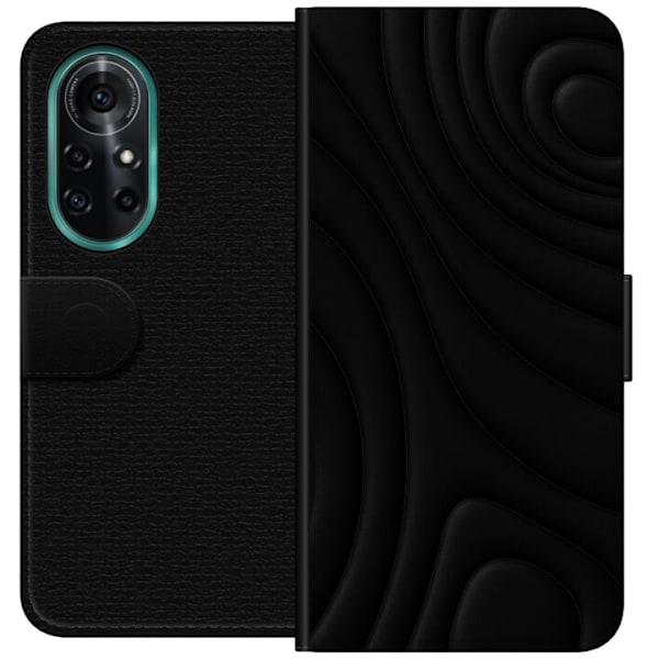 Huawei nova 8 Pro Plånboksfodral Black Waves