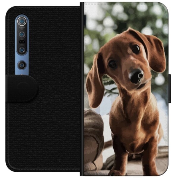 Xiaomi Mi 10 Pro 5G Plånboksfodral Yngre Hund