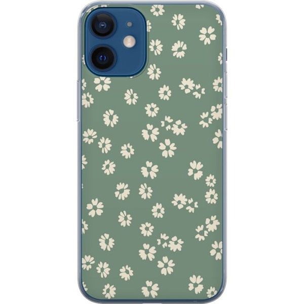Apple iPhone 12 mini Läpinäkyvä kuori Kukkaisunelma - Väri