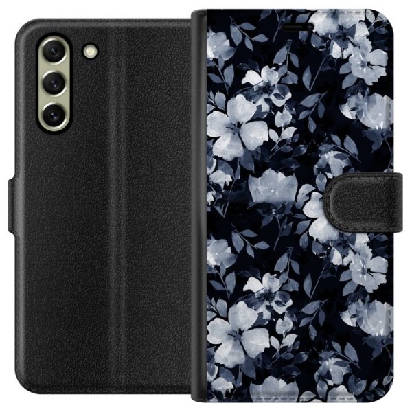 Samsung Galaxy S21 FE 5G Lommeboketui Blomster