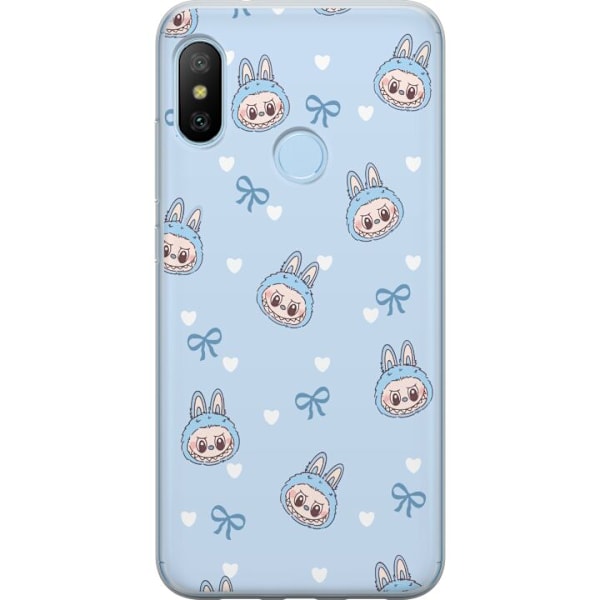 Xiaomi Mi A2 Lite Läpinäkyvä kuori Labubu Tuli Henki