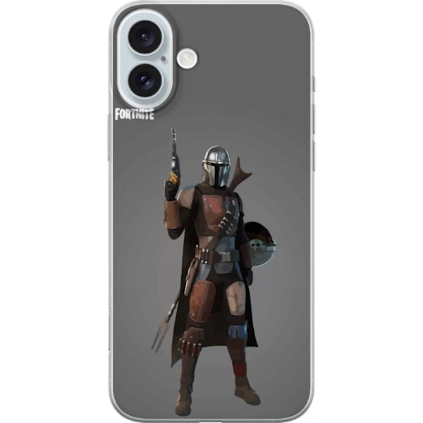 Apple iPhone 16 Plus Läpinäkyvä kuori Fortnite Star Wars