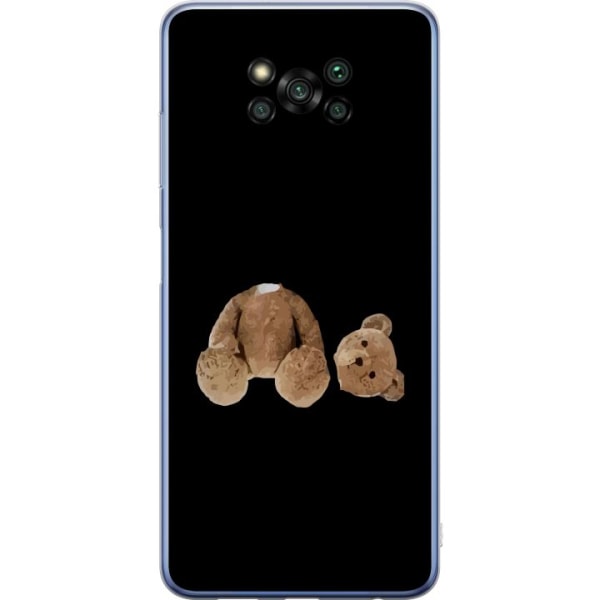 Xiaomi Poco X3 Pro Gennemsigtig cover Bjørn Død