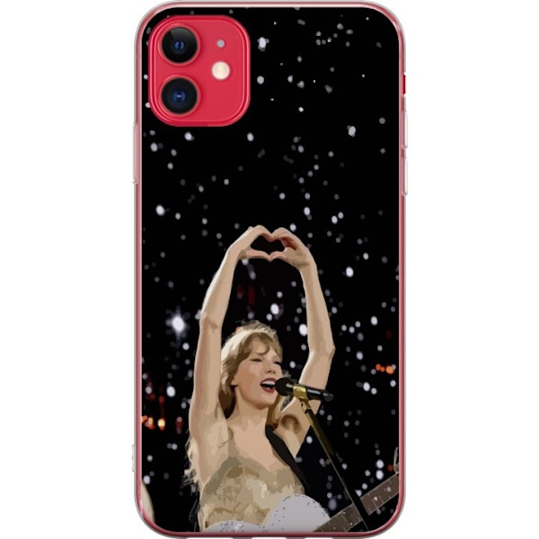 Apple iPhone 11 Genomskinligt Skal Taylor Swift