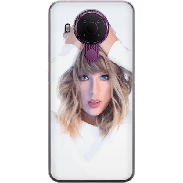 Nokia 5.4 Läpinäkyvä kuori Taylor Swift