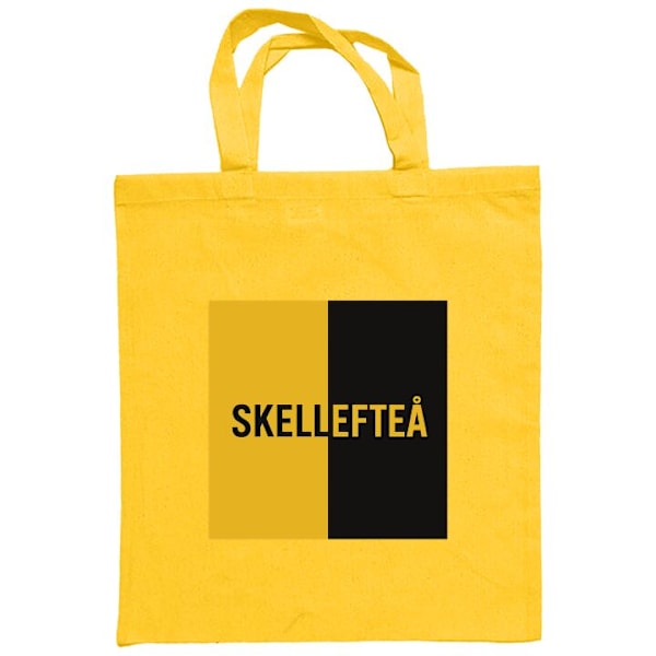 Kangaskassi | Kestävä Ostoskassi Kangasta Skellefteå - Hockey Keltainen one size