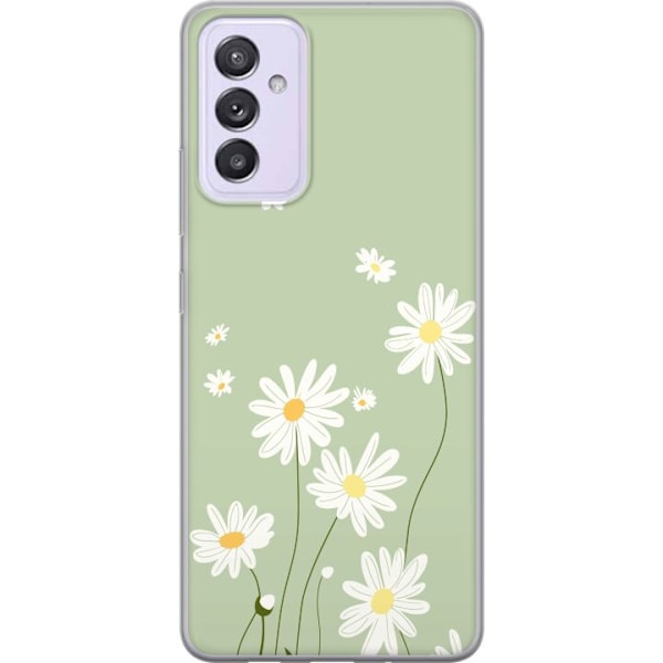 Samsung Galaxy A82 5G Genomskinligt Skal Prästkragar – blommigt mönster i svensk sommarstil