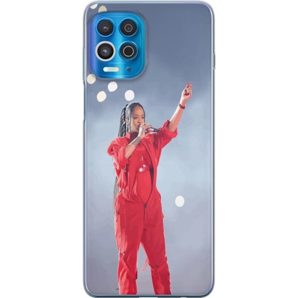 Motorola Edge S Genomskinligt Skal Rihanna – Trendsetting Looks & Style