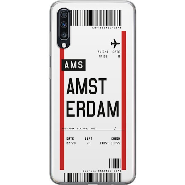 Samsung Galaxy A70 Gjennomsiktig deksel Amsterdam