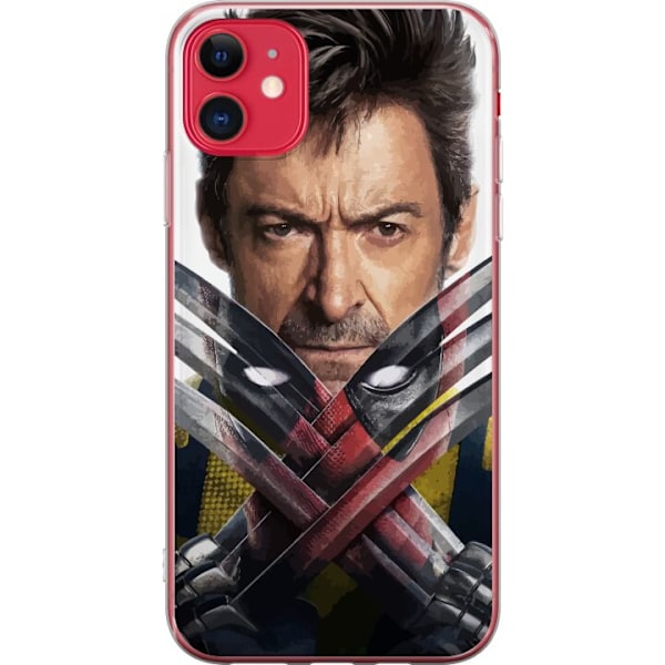 Apple iPhone 11 Genomskinligt Skal Deadpool & Wolverine